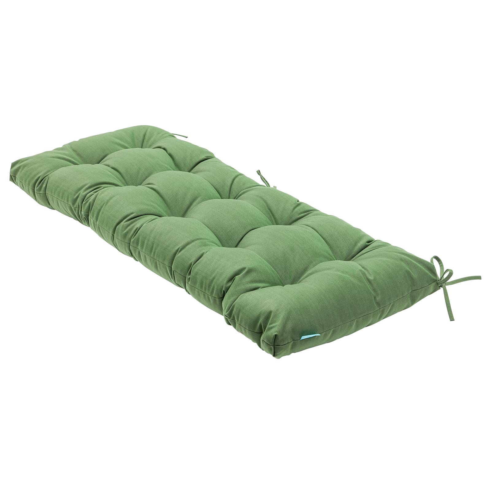 Qilloway Indoor/Outdoor Bench Cushion,51-Inches (Mallard/Forest Green)