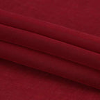 Dwcn Christmas Burgundy Sheer Curtains Semi Transparent Voile Rod Pocket Curtains For Bedroom And Living Room, 52 X 54 Inches Lo