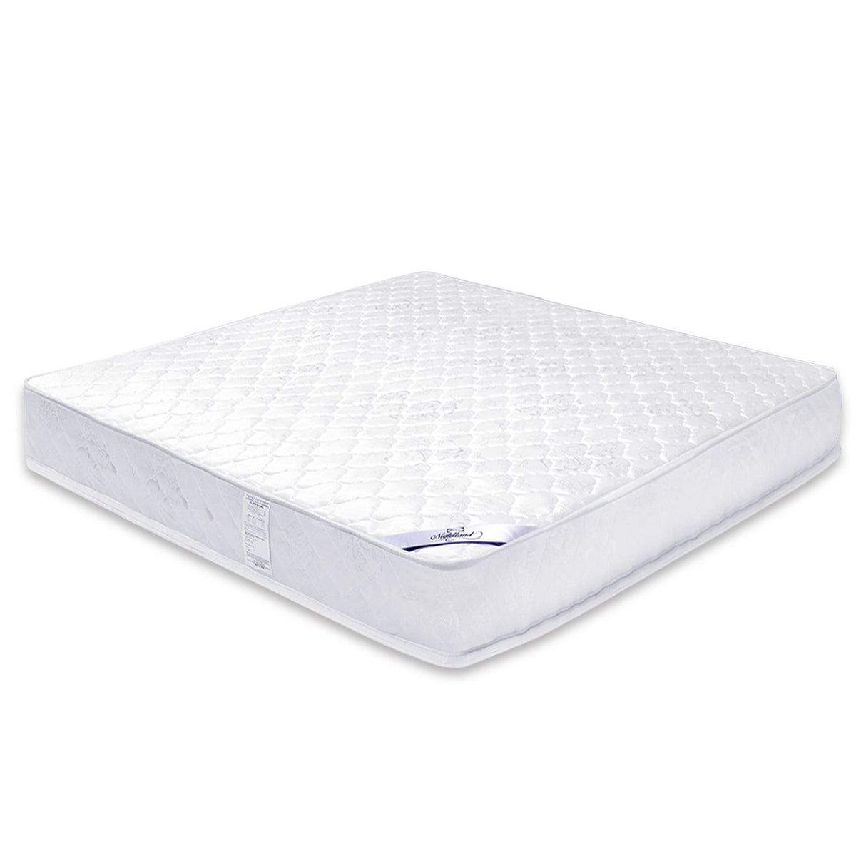 Furinno Nightland Luxurious Pocket Coil Mattress, Twin/10&quot;, White