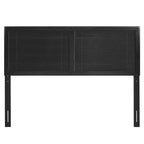 Modway Archie Queen Wood Headboard In Black