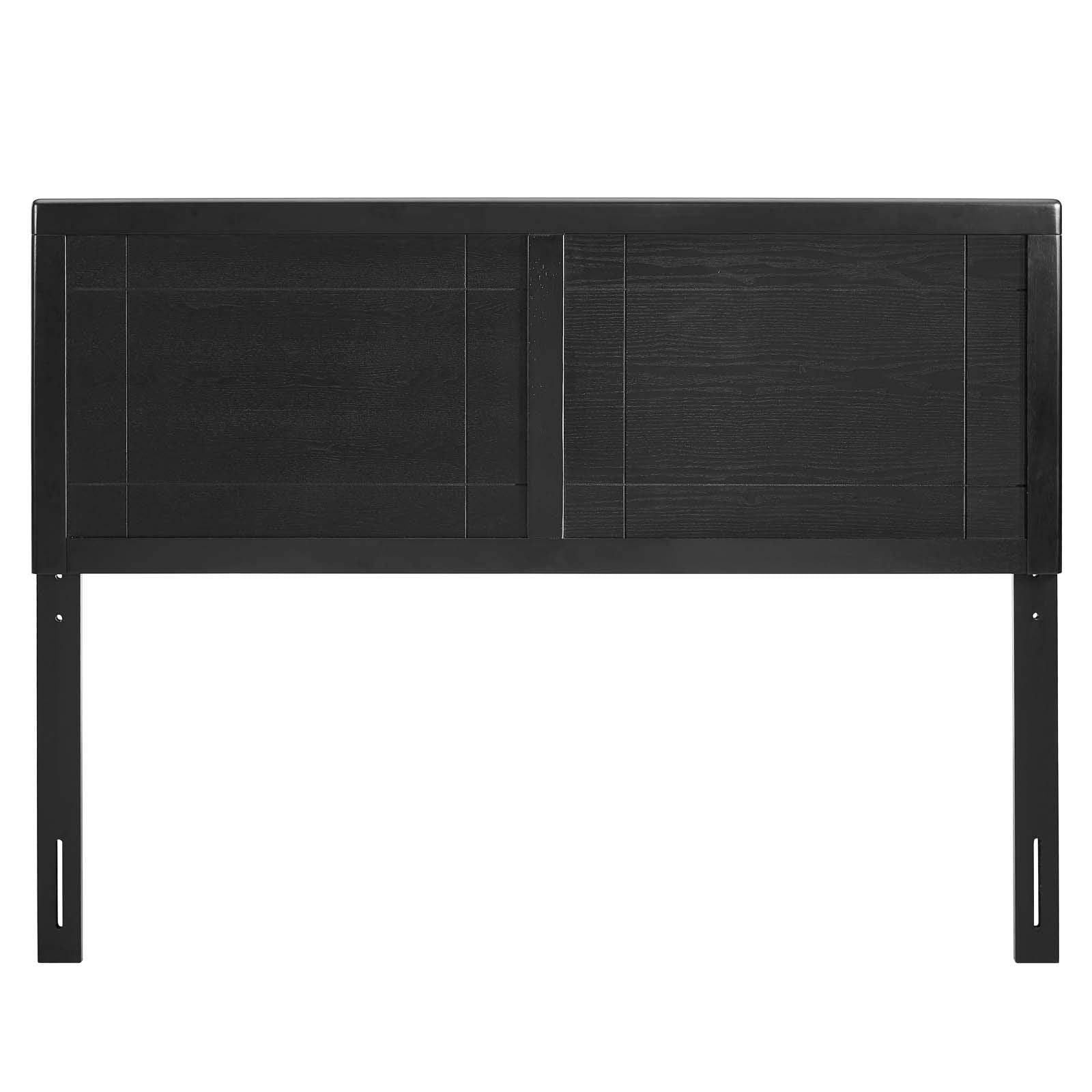 Modway Mod-6220-Blk Archie Twin Wood Headboard, Black