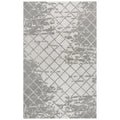 Rizzy Home Alora Decor Geneva 10' X 13' Abstract Natural/Ivory Hand-Tufted Area Rug