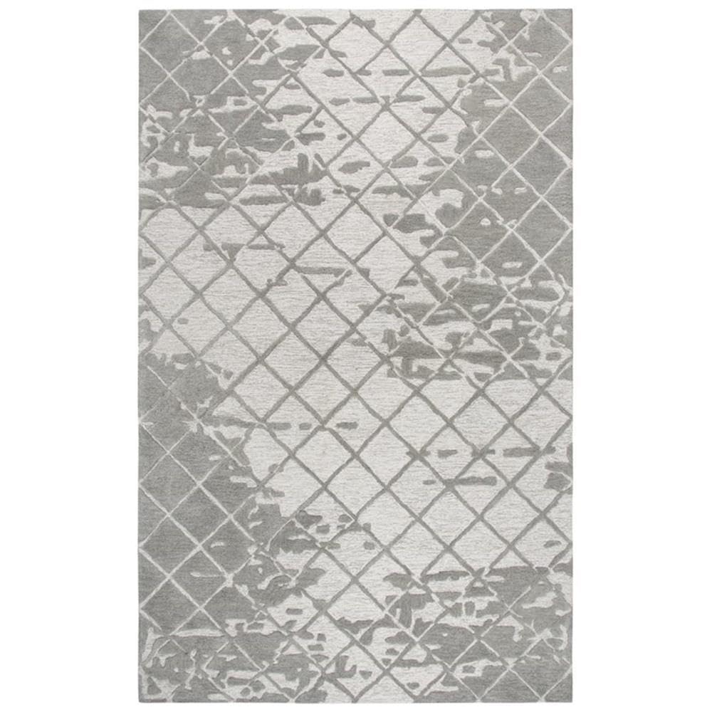 Rizzy Home Alora Decor Geneva 10' X 13' Abstract Natural/Ivory Hand-Tufted Area Rug