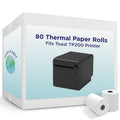 Thermal Paper For Toast Pos (Toast Tp200 Thermal Printer) By Paper Planet | Credit Card Machine Receipt Paper For Toast Tp200 Te