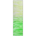 Seabreeze Sz8 Green Coastal Rug Runner 2' 3" X 7 ' 6"