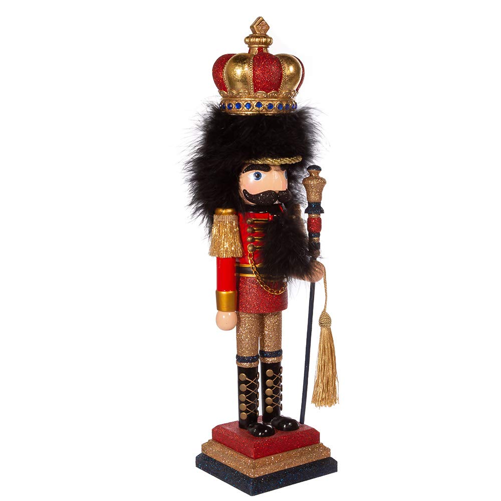 Kurt S. Adler HA0587 Nutcracker, Red, Gold