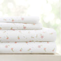 Linen Market 4 Piece Queen Sheets Set (Pink Floral) - Sleep Better Than Ever With These Ultra-Soft & Cooling Bed Sheets For Your