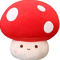 WeBingo Mushroom Plush, 9 Inch Mushroom Plush Pillow, Cute Mushroom Plush, Mushroom Stuffed Animals, Plush Toy Pillows, Mushroom