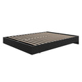 Nexera Platform Bed, Black, Queen