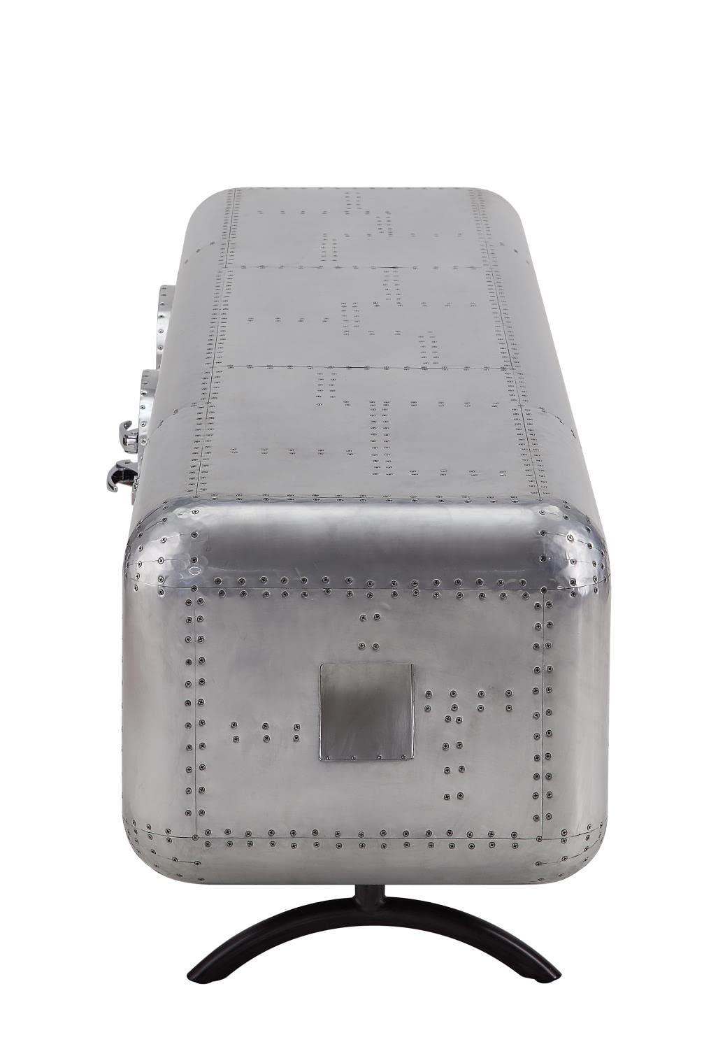 Acme Brancaster TV Stand in Aluminum