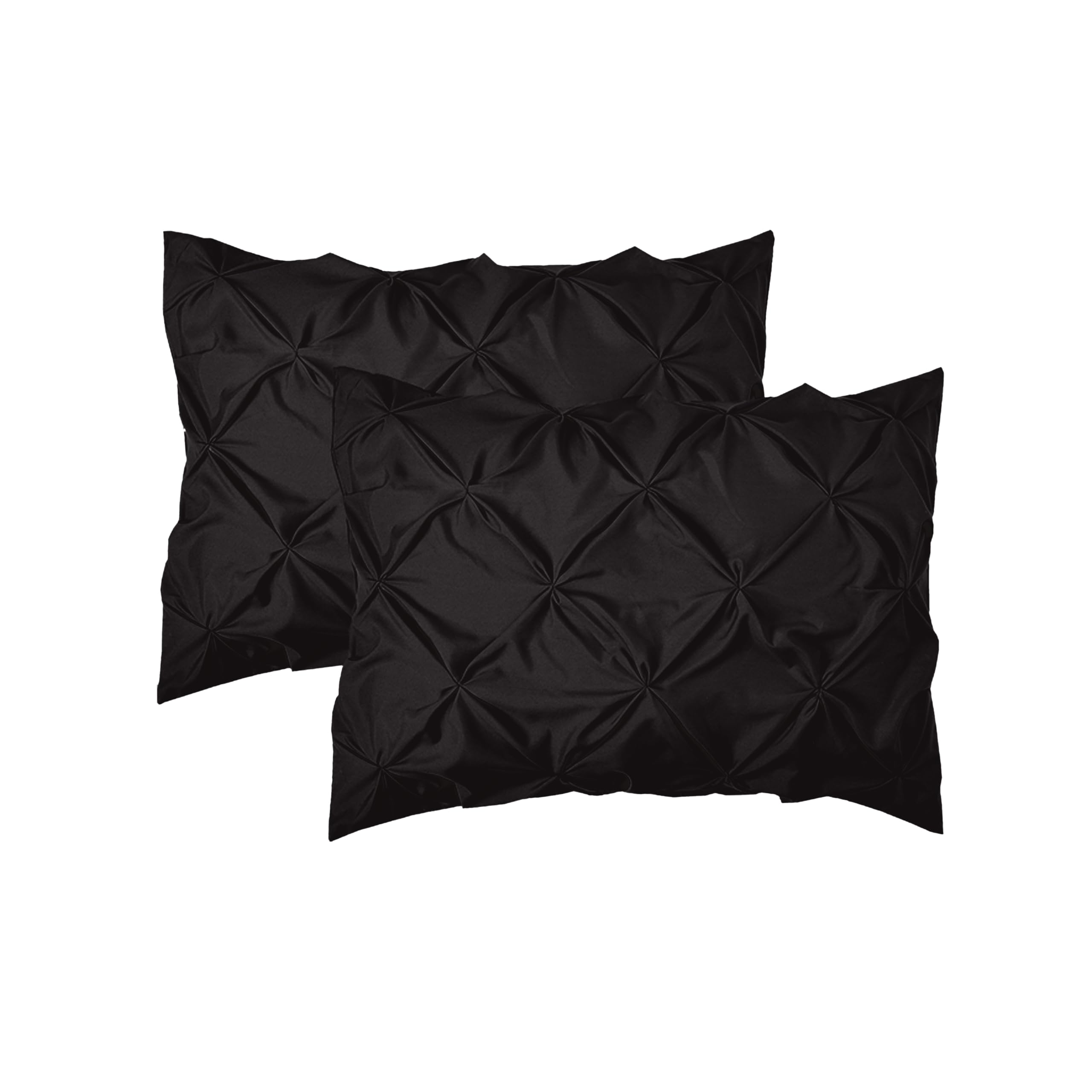 Elegant Comfort Luxury Best, Softest, Coziest 8-Piece Bed-In-A-Bag Comforter Set On Amazon Silky Soft Complete Set Includes Bed Sheet With Double Sided Storage Pockets, King/Cal King, Black