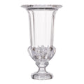 A&B Home 15 Large Glass Vase with Pedestal Classic Home Decor Table Top Centerpiece Display Container Wedding Party Event