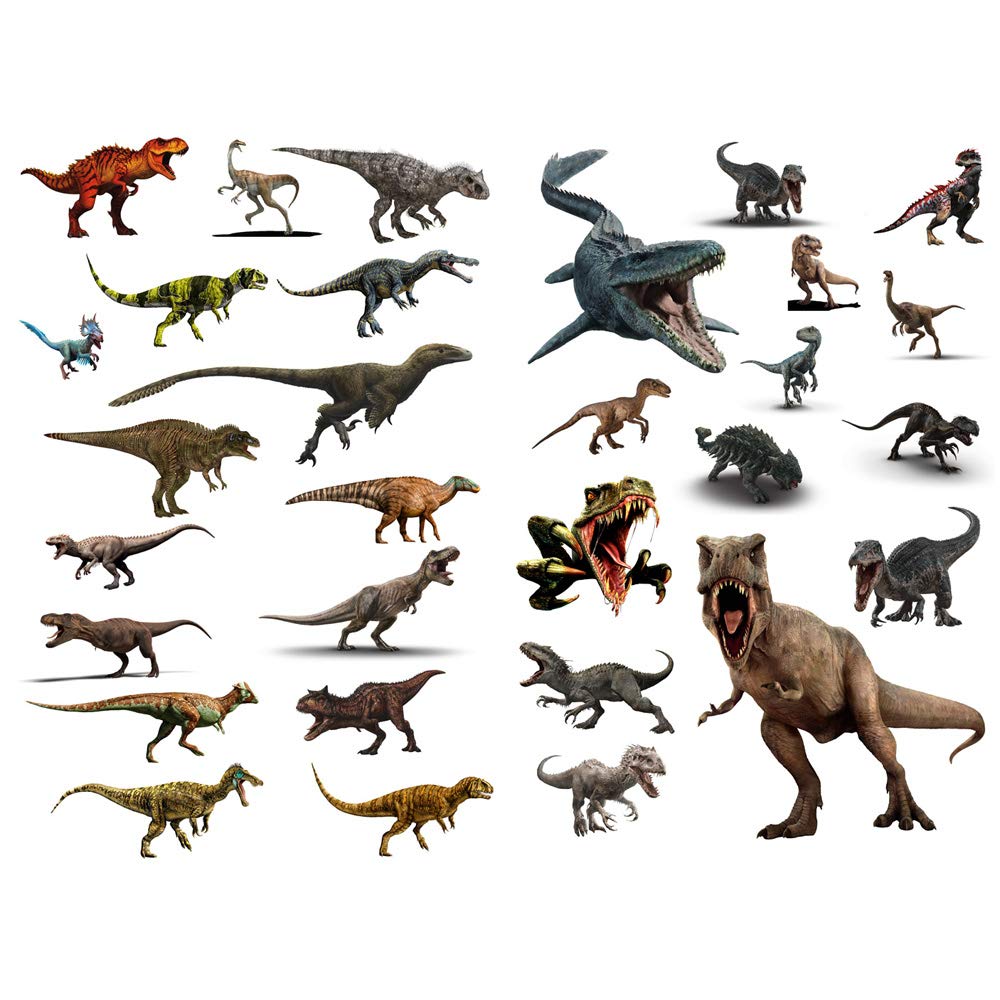 Seasonstorm Jurassic Dinosaurs Precut Cute Aesthetic Diary Travel Paper Junk Journal Stickers Scrapbooking Stationery Sticker Fl