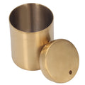 Cyrank Toothpick Holder, 3.1x2.2in Stainless Steel Toothpick Holder Dispenser Pocket Toothpick Holder Metal Toothpick Storage Bo