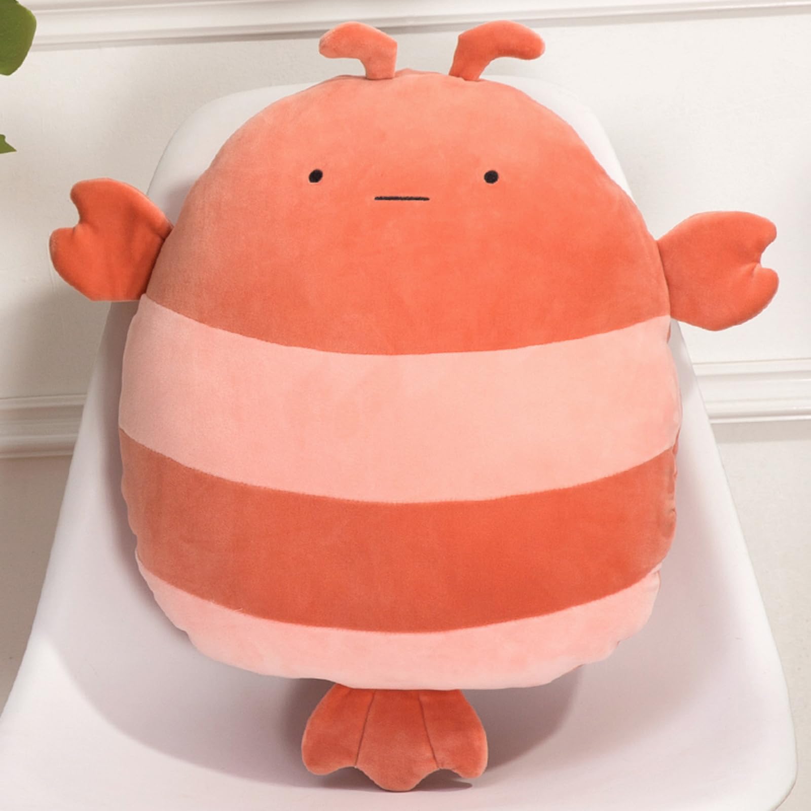 Lobster Plush Pillow, 16 Inch Lobster Stuffed Animal Plush Toy Cute Plush Animal Pillows For Birthday, Valentine, Christmas