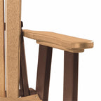 American Furniture Classics 511CTB Fan Back Chair, Cedar and Tudor Brown