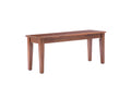 Boraam Shaker room Bench, Dining Height, Walnut