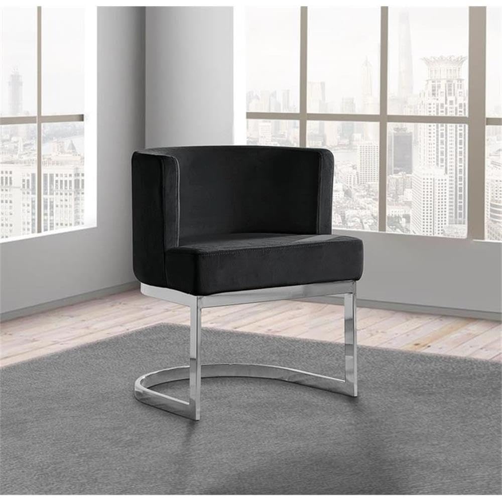 Best Quality Furniture Side Chair, Black