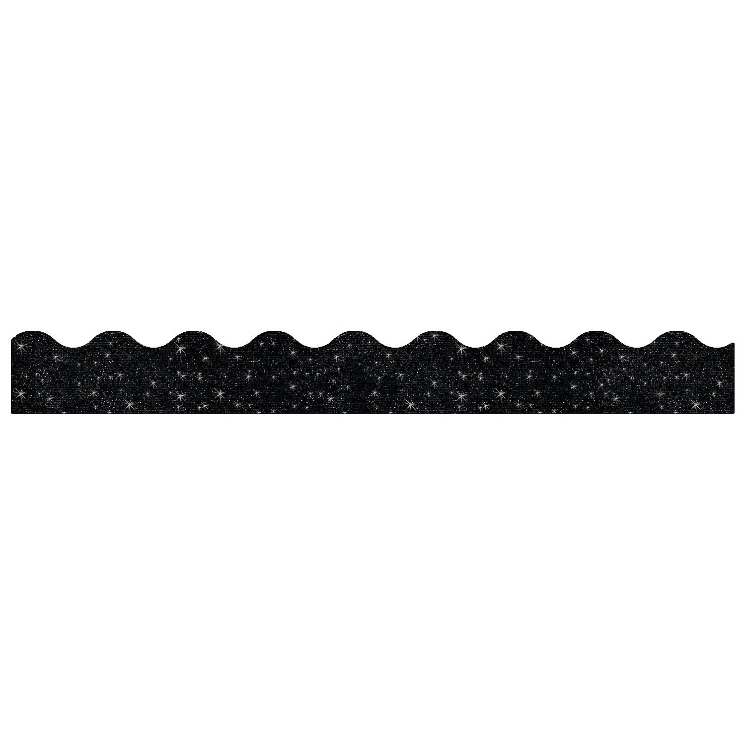 Trend Enterprises Grade Prekindergarten - 12 Sparkle Terrific Trimmer, Black, 12/Pack (T91417)