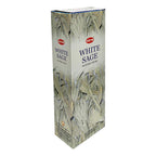 Trumiri Incense Stick Holder Bundle With Hem White Sage 20G Incense Sticks - Pack Of 6 (Approx 120 Sticks)