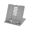 Blizzow Desk Book Stand Holders For Reading Hands Free, Durable Metal Adjustable Book Stand, Sturdy Lightweight Foldable Portabl