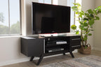 TV Stand in Dark Brown Finished
