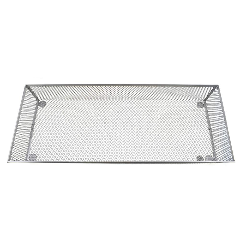 Hahiyo Stackable Mesh Tray Cup 15 X 6 X 2 Inches Sturdy Container For Desk Drawer Organizer Collection For Home Office School Ki