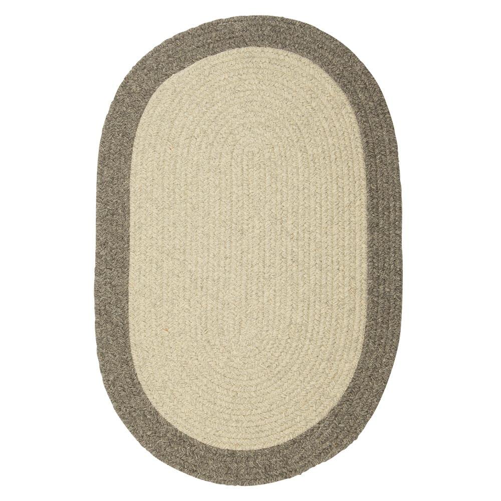 Hudson Rugs, 8 X 8 Round, Light Gray