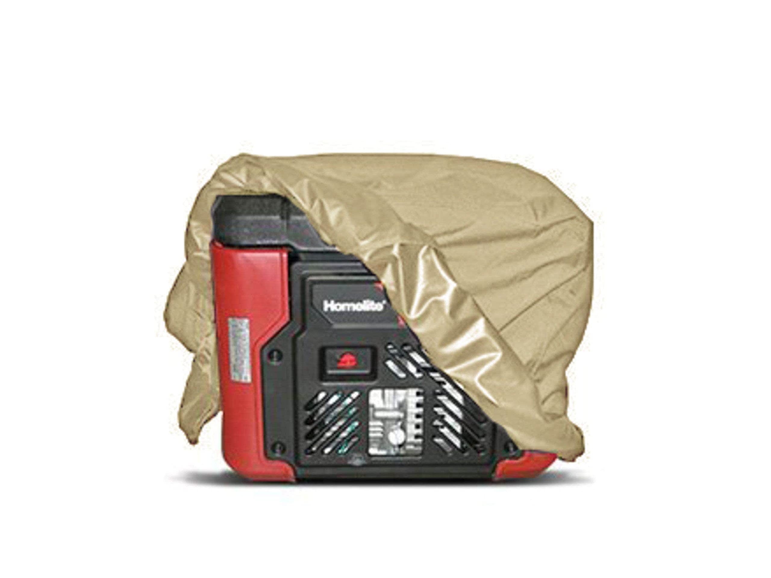 Covermates Generator Cover - Weather Resistant Polyester, Weather Resistant, Elastic Hem, Ac & Equipment-Khaki