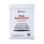 Topsoon Plastic Sofa Bag Clear Couch Cover For Storage Dust-Proof Waterproof Plastic Bag 134-Inch Long By 46-Inch Wide