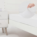 N&Y Home Cot Size Fitted Sheet Only - 4-Way Stretch Jersey Knit & Snug Fit For Bunk Beds, Camping & Rv, Sizes As 25X75, 28X75, 3