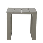 Steve Silver Co Dalilah Outdoor End Table, Gray