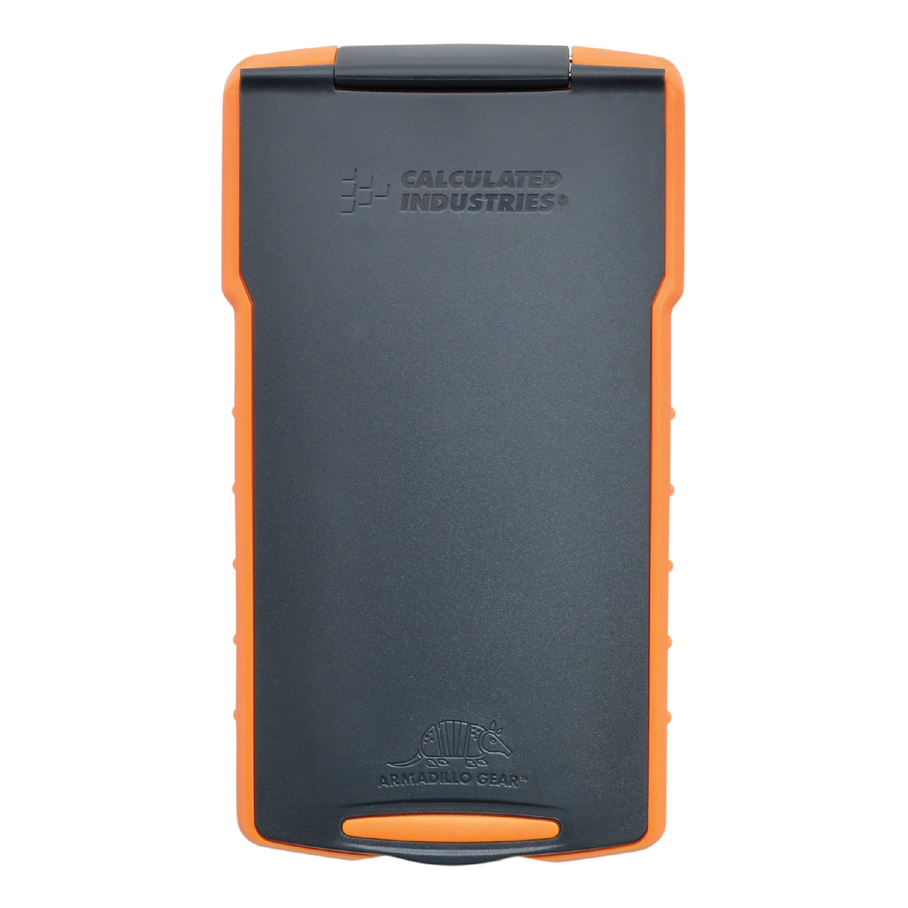 Calculated Industries 5032-4 Armadillo Gear Hard Protective Calculator Case In Orange