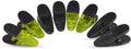 Vip Home Essentials -Thick Plastic Clips With Neodymium Magnet - 3-1/4' Length - Durable Versatile All-Purpose (Smoke Yellow)