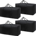 Silkfly 4 Pcs Patio Cushion Storage Bags 68' L X 30' W X 20' H Outdoor Cushion Storage Bag Waterproof Extra Large 420D Oxford