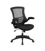 Flash Furniture Work From Home Kit - Glass Desk With Keyboard Tray, Ergonomic Mesh Office Chair And Filing Cabinet With Lock & Inset Handles