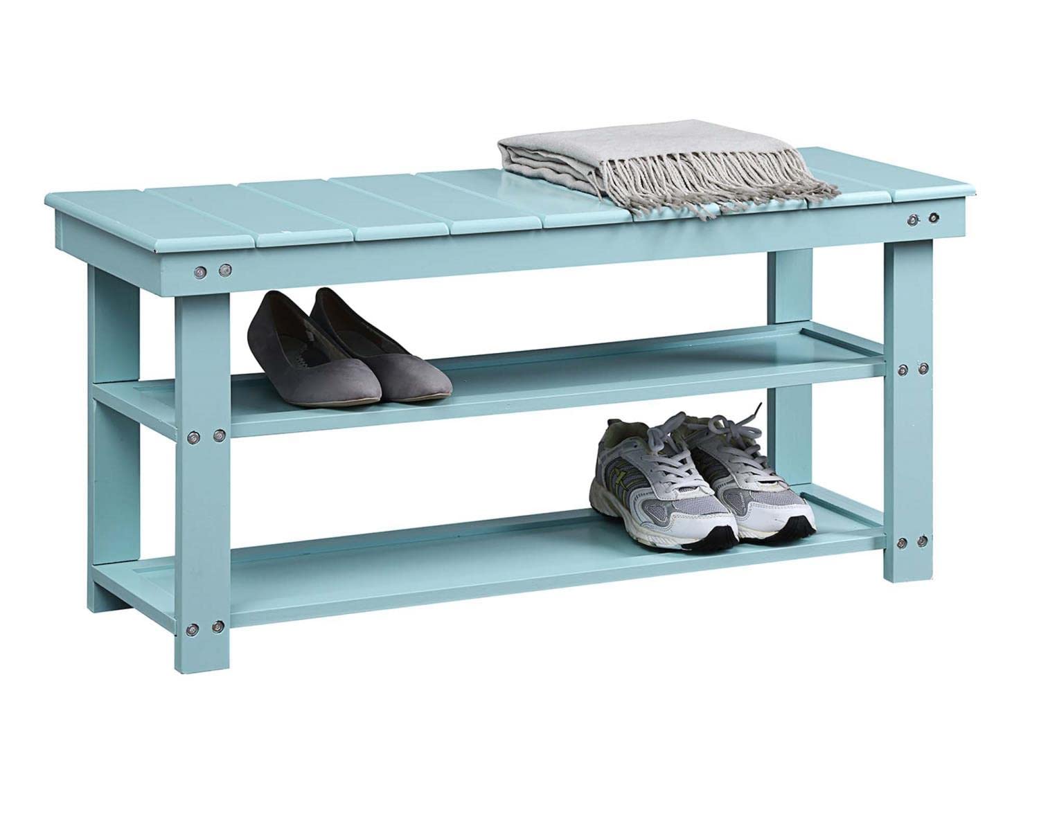 Convenience Concepts Oxford Utility Mudroom Bench - Thumbnail 4