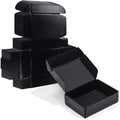 Zbeivan 7X5X2 Black Small Shipping Boxes, 20 Packs Corrugated Cardboard Mailer Boxes For Packaging Small Business Mailing Gifts