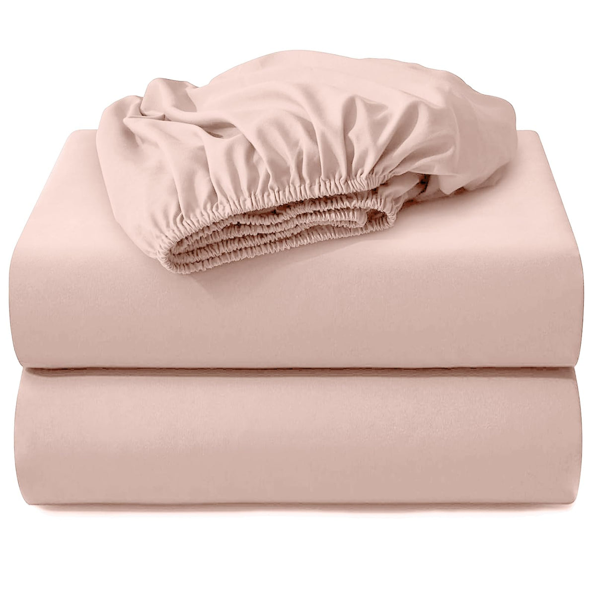 Hotella 2 Pcs 100% Microfiber King Size Fitted Sheet Only, 78''X80'' Hotel Quality Deep Pocket Bottom Sheet, Fit For 6'' 8'' 14'