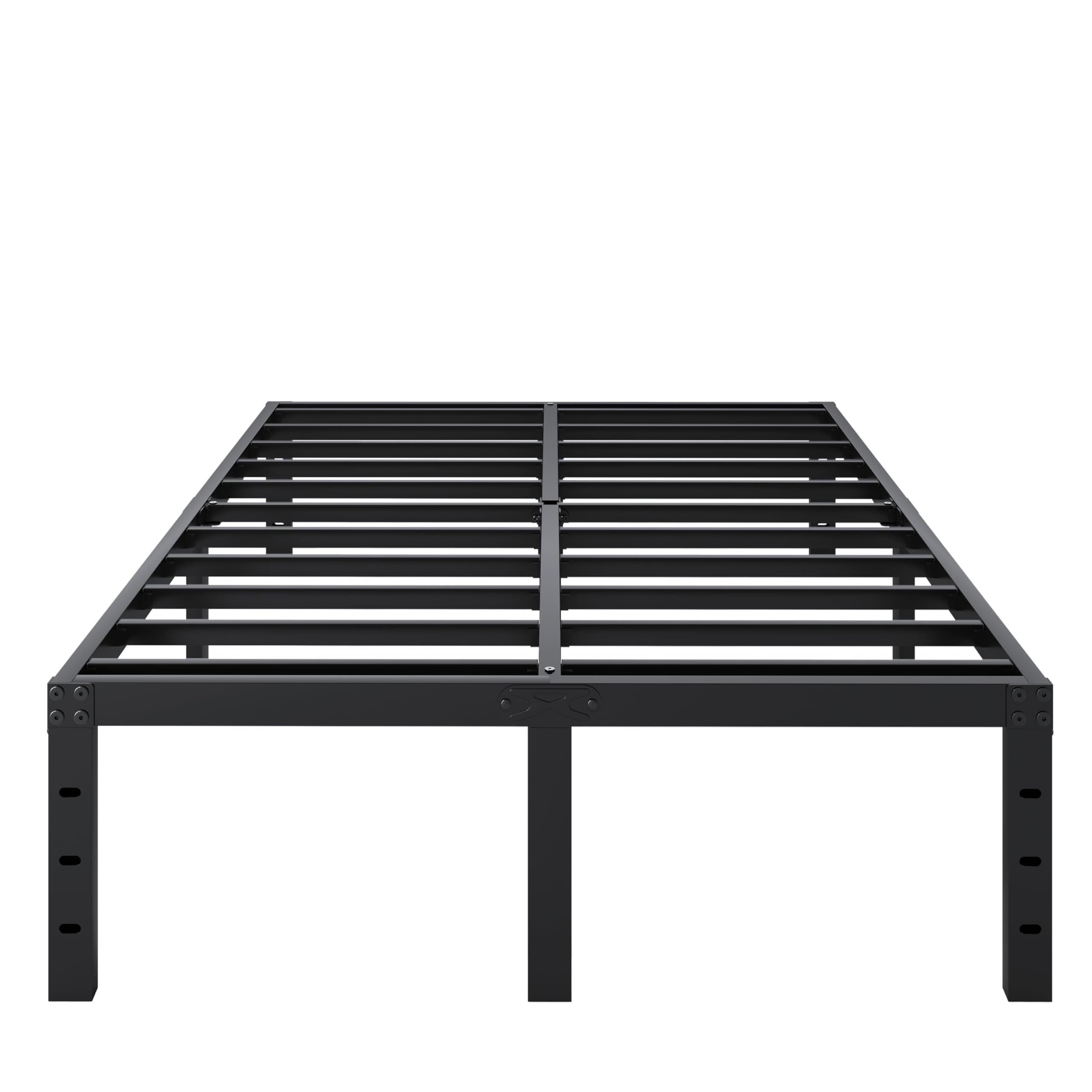Shland Bed Frame Queen Size, 18 Inch Heavy Duty Queen Bed Frame Metal Platform No Box Spring Needed, Mattress Foundation, Easy A