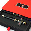 Sotania Free Engraving Swiss Expert Roller Ballpen, Ballpoint Pen, Refillable Pens, Retractable Medium Refill Pen Black Ink, Per