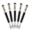 Gther 5Pcs Double Head Pencil Extender, Adjustable Art Pencil Lengthener,Pencil Extender Holder With Aluminum Handle For Colored
