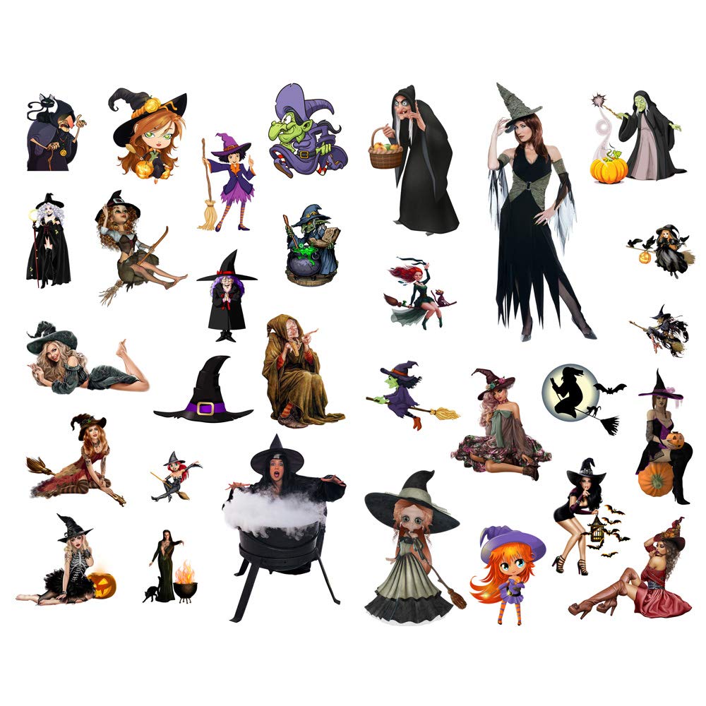 Seasonstorm Magic Witch Kawaii Aesthetic Happy Planner Diary Journal Stationery Scrapbooking Stickers Travel Art Supplies