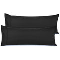 Nestl Body Pillow Cover - Soft Body Pillow Pillowcase - Lightweight Black Pillowcase - Microfiber Body Pillow Case Cover - 20X54