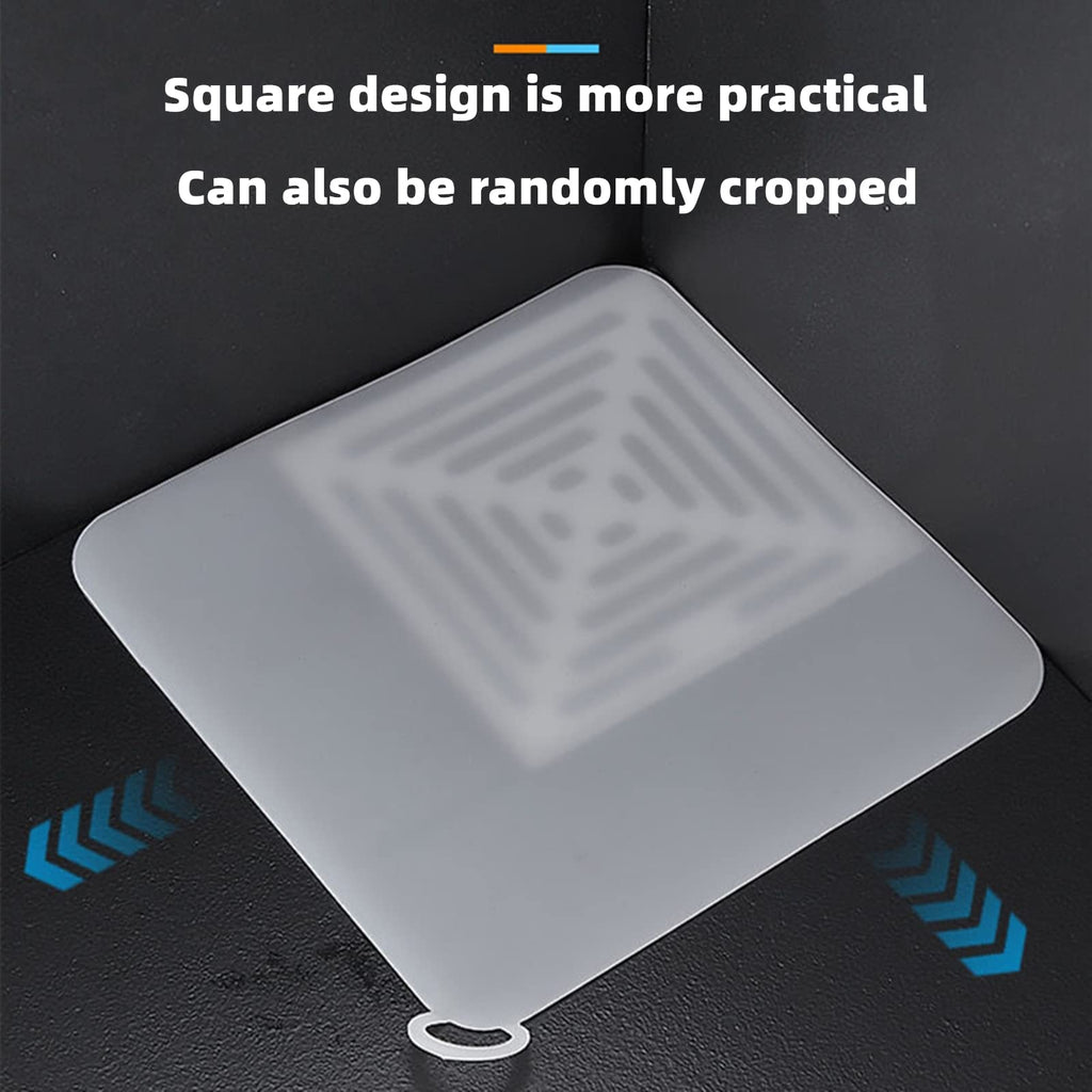 Maoyong Tub Stopper Silicone Floor Drain Anti-Odor Mat, Silica Gel Drain Plugs, Anti-Odor Deodorizing Cover, Kitchen Seal, Sewer