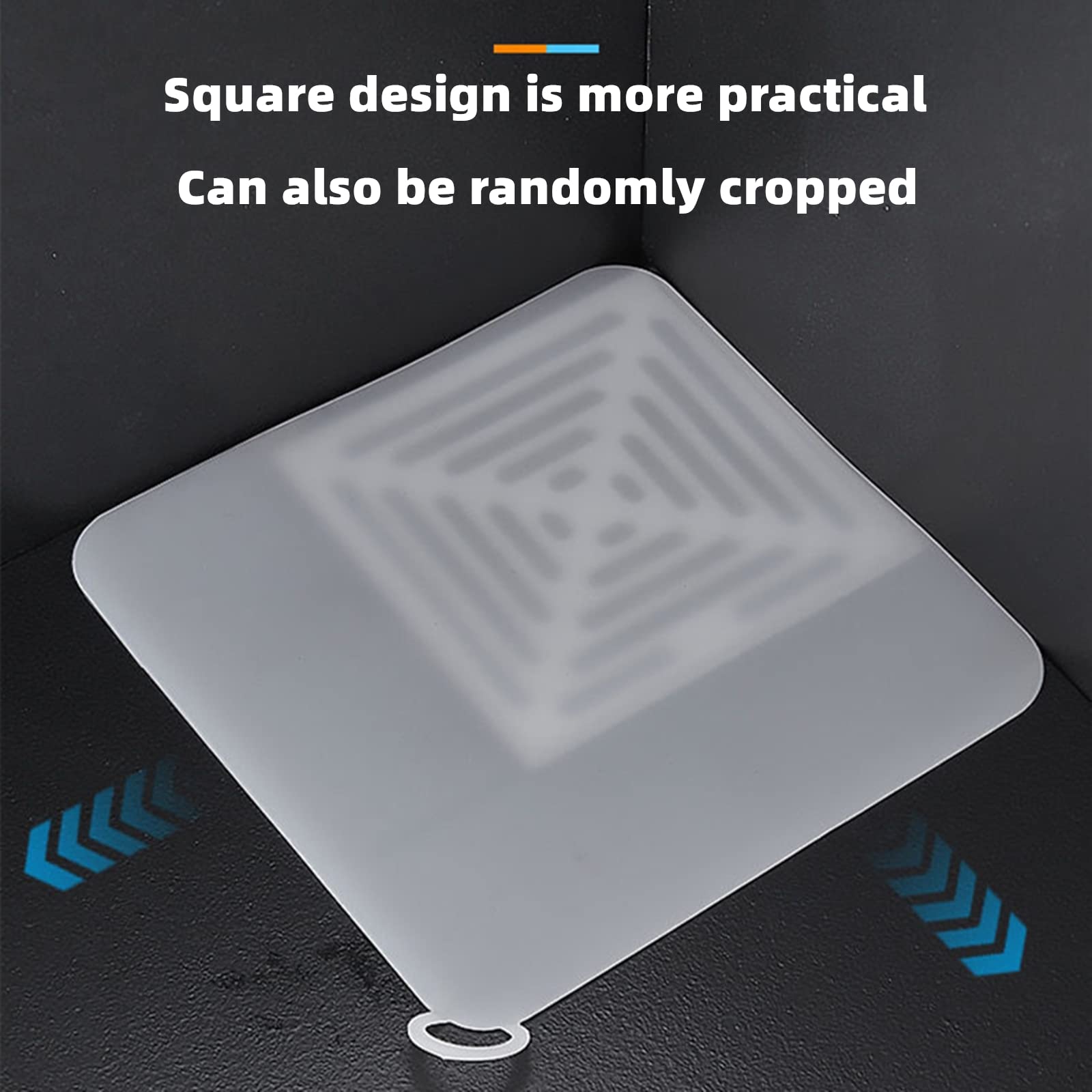 Maoyong Tub Stopper Silicone Floor Drain Anti-Odor Mat, Silica Gel Drain Plugs, Anti-Odor Deodorizing Cover, Kitchen Seal, Sewer