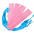 Mann Mart Adjustable Drawer Dividers For Underwear, Socks & Accessories  4 Pack Pink Organizers For Customized Closet Storage