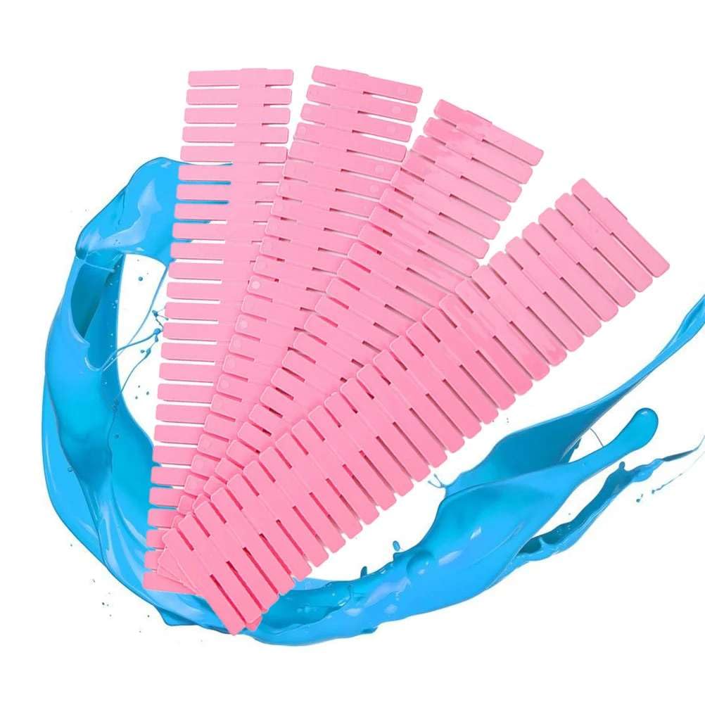 Mann Mart Adjustable Drawer Dividers For Underwear, Socks & Accessories  4 Pack Pink Organizers For Customized Closet Storage