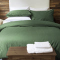Vocal Store Microfiber 2Piece Quilt/Duvet/Comforter Cover Set  Single Size (66x90inch, Duvet with Pillow Cover, Green)