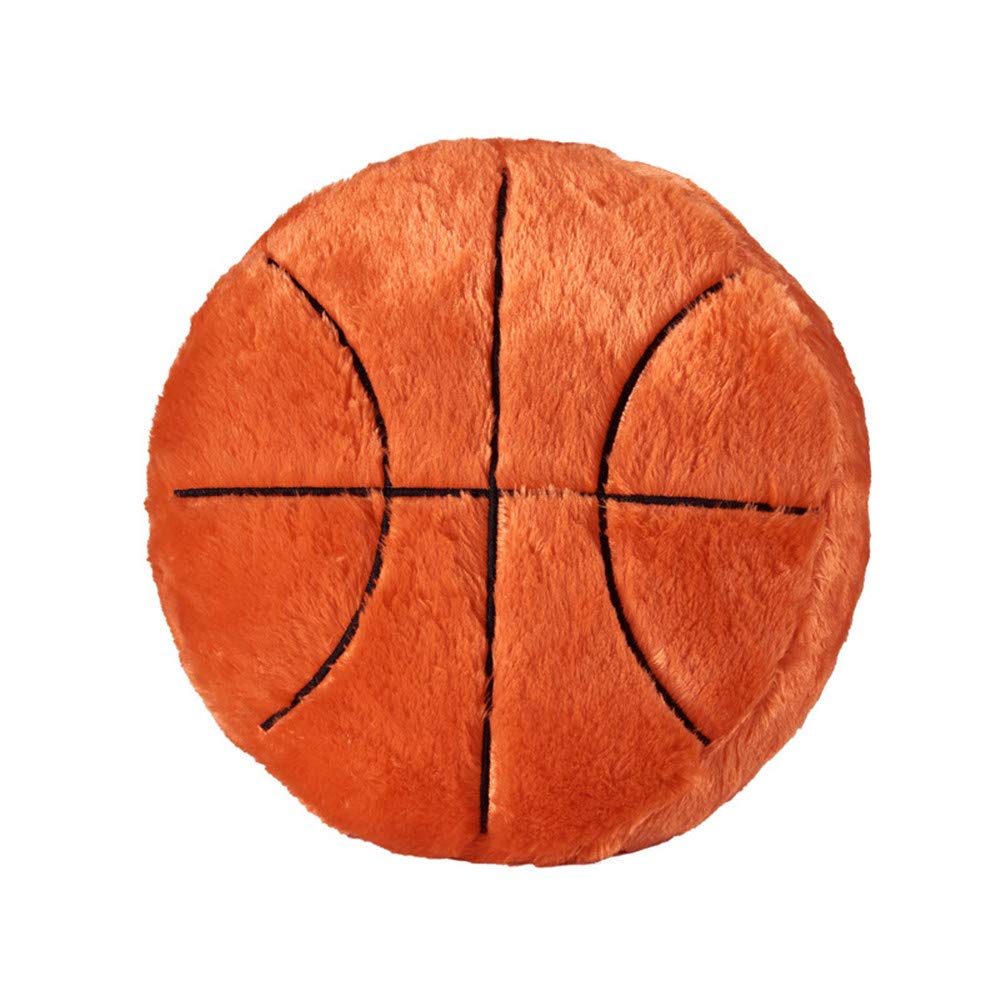 Xizhi 18'Basketball Plush Pillow Fluffy Durable Stuffed Football Throw Pillow Ball Sports,Ball Pillow Soft Durable Sports Toy So